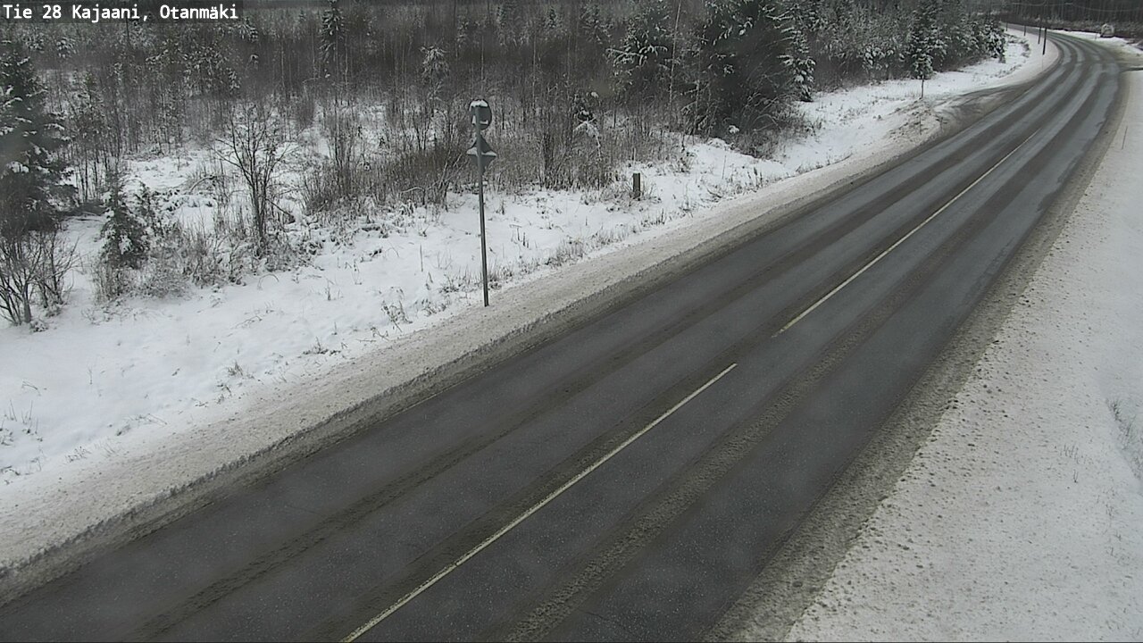 Weather Camera Image Road 28 Kajaani, Otanmäki, Kajaani, Kainuu