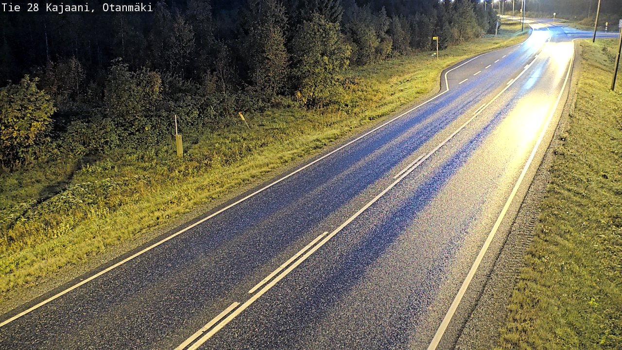 Kelikamerat Kuva Tie 28 Kajaani, Otanmäki, Kajaani, Kainuu