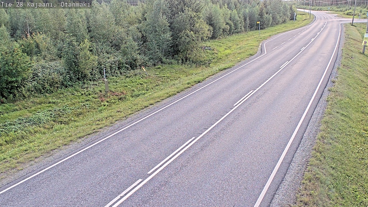 Kelikamerat Kuva Tie 28 Kajaani, Otanmäki, Kajaani, Kainuu