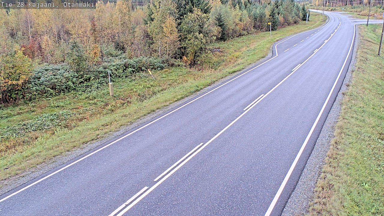 Kelikamerat Kuva Tie 28 Kajaani, Otanmäki, Kajaani, Kainuu