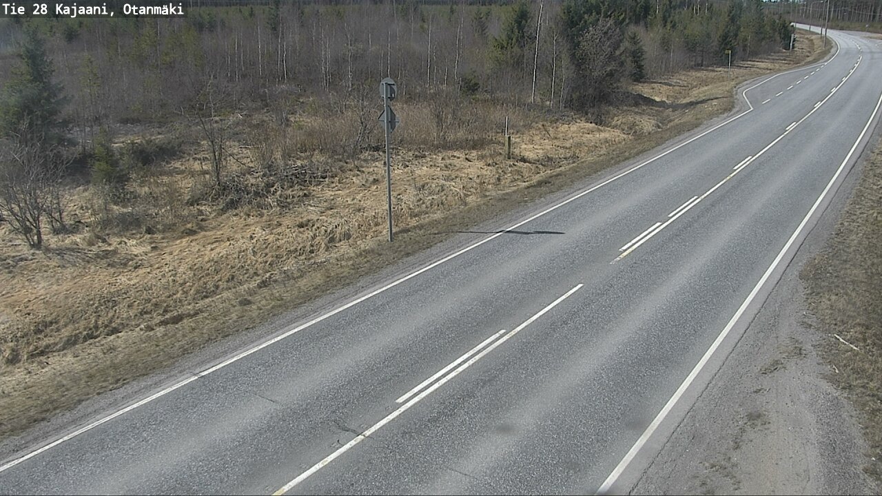 Kelikamerat Kuva Tie 28 Kajaani, Otanmäki, Kajaani, Kainuu