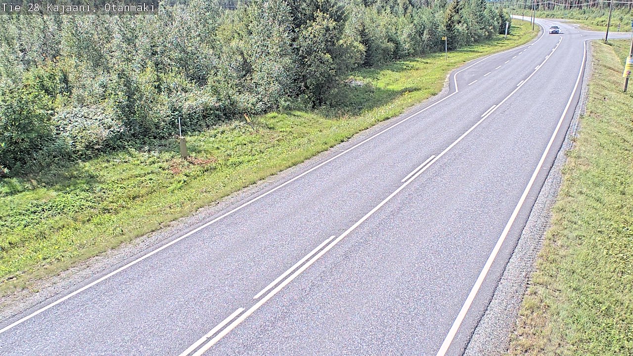 Kelikamerat Kuva Tie 28 Kajaani, Otanmäki, Kajaani, Kainuu