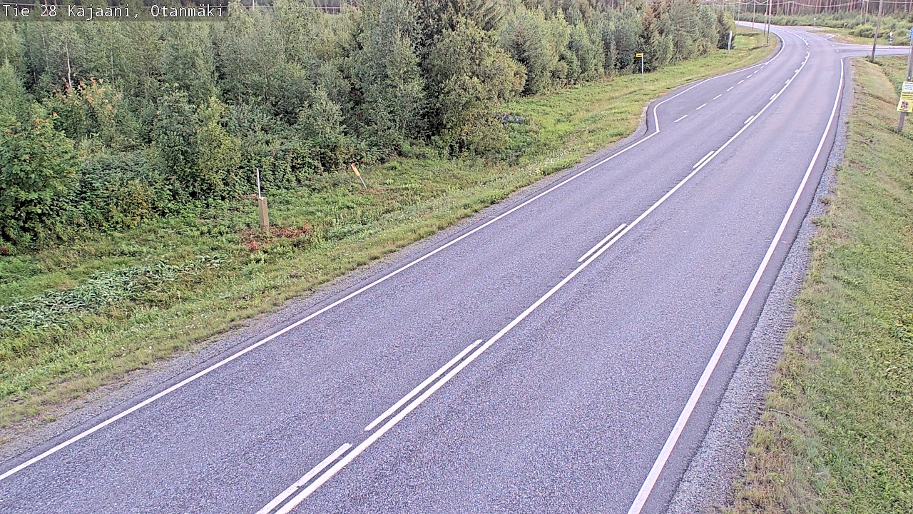 Kelikamerat Kuva Tie 28 Kajaani, Otanmäki, Kajaani, Kainuu