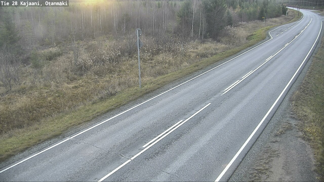 Kelikamerat Kuva Tie 28 Kajaani, Otanmäki, Kajaani, Kainuu