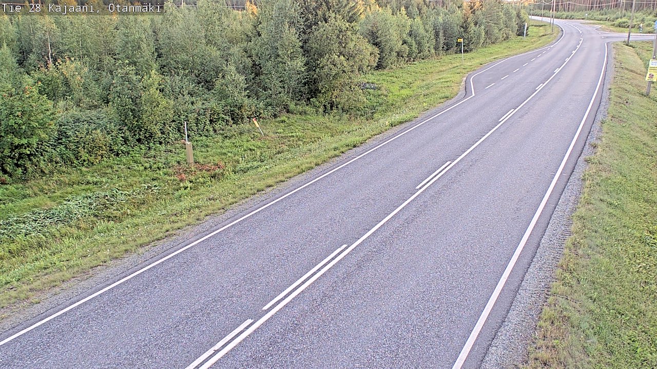 Kelikamerat Kuva Tie 28 Kajaani, Otanmäki, Kajaani, Kainuu