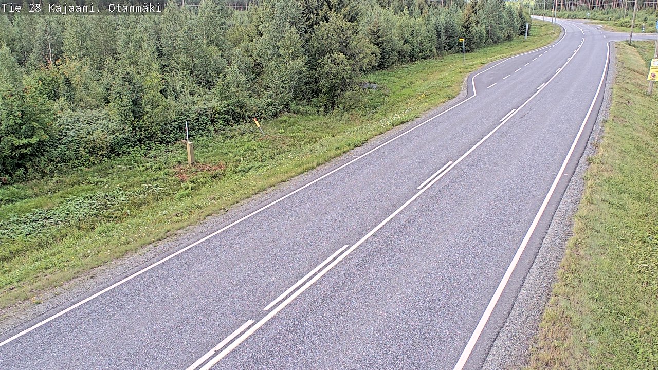 Kelikamerat Kuva Tie 28 Kajaani, Otanmäki, Kajaani, Kainuu