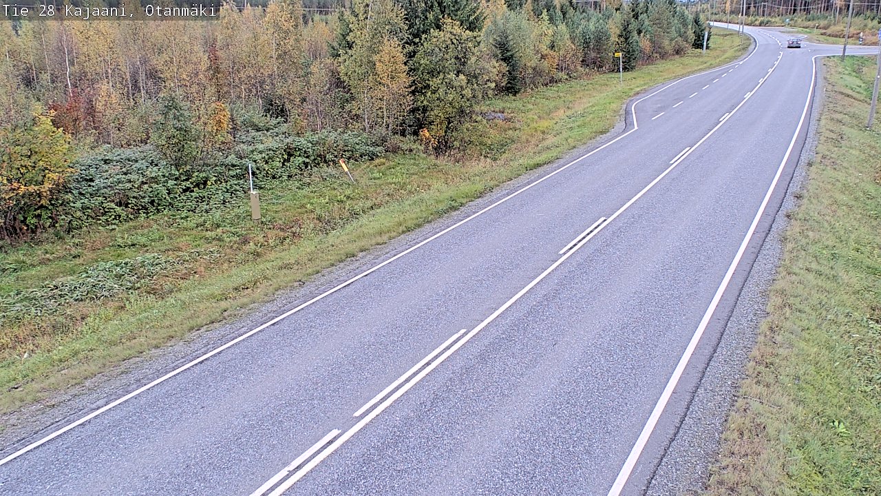 Kelikamerat Kuva Tie 28 Kajaani, Otanmäki, Kajaani, Kainuu
