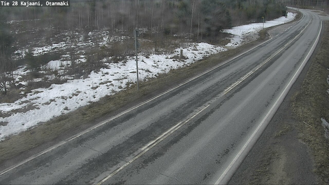 Kelikamerat Kuva Tie 28 Kajaani, Otanmäki, Kajaani, Kainuu