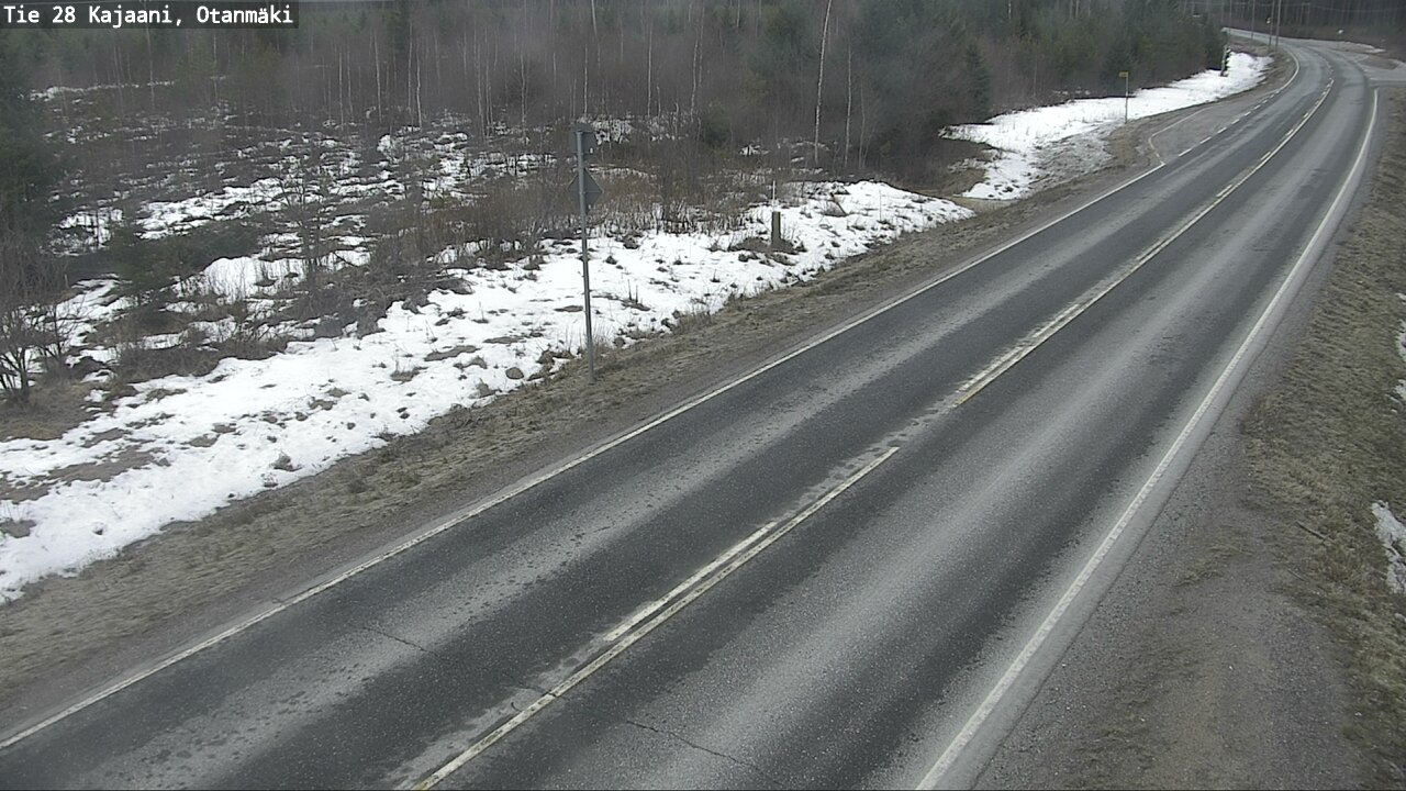 Kelikamerat Kuva Tie 28 Kajaani, Otanmäki, Kajaani, Kainuu