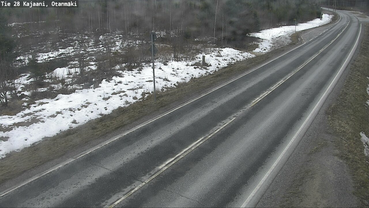 Kelikamerat Kuva Tie 28 Kajaani, Otanmäki, Kajaani, Kainuu