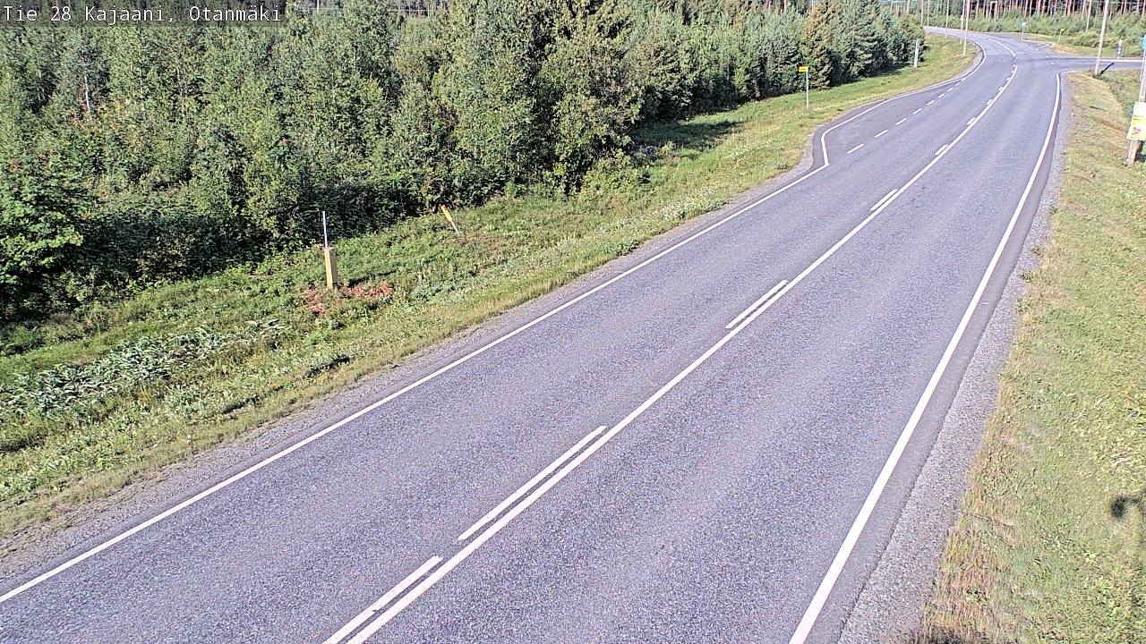 Weather Camera Image Road 28 Kajaani, Otanmäki, Kajaani, Kainuu