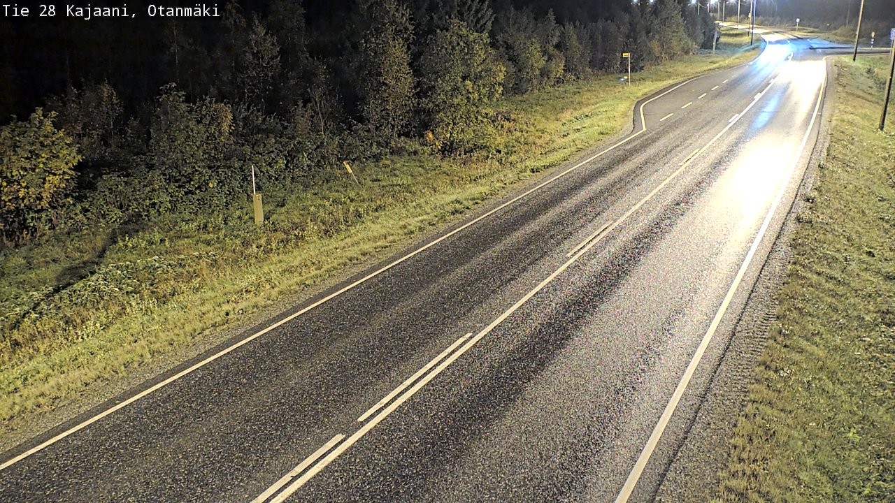 Kelikamerat Kuva Tie 28 Kajaani, Otanmäki, Kajaani, Kainuu