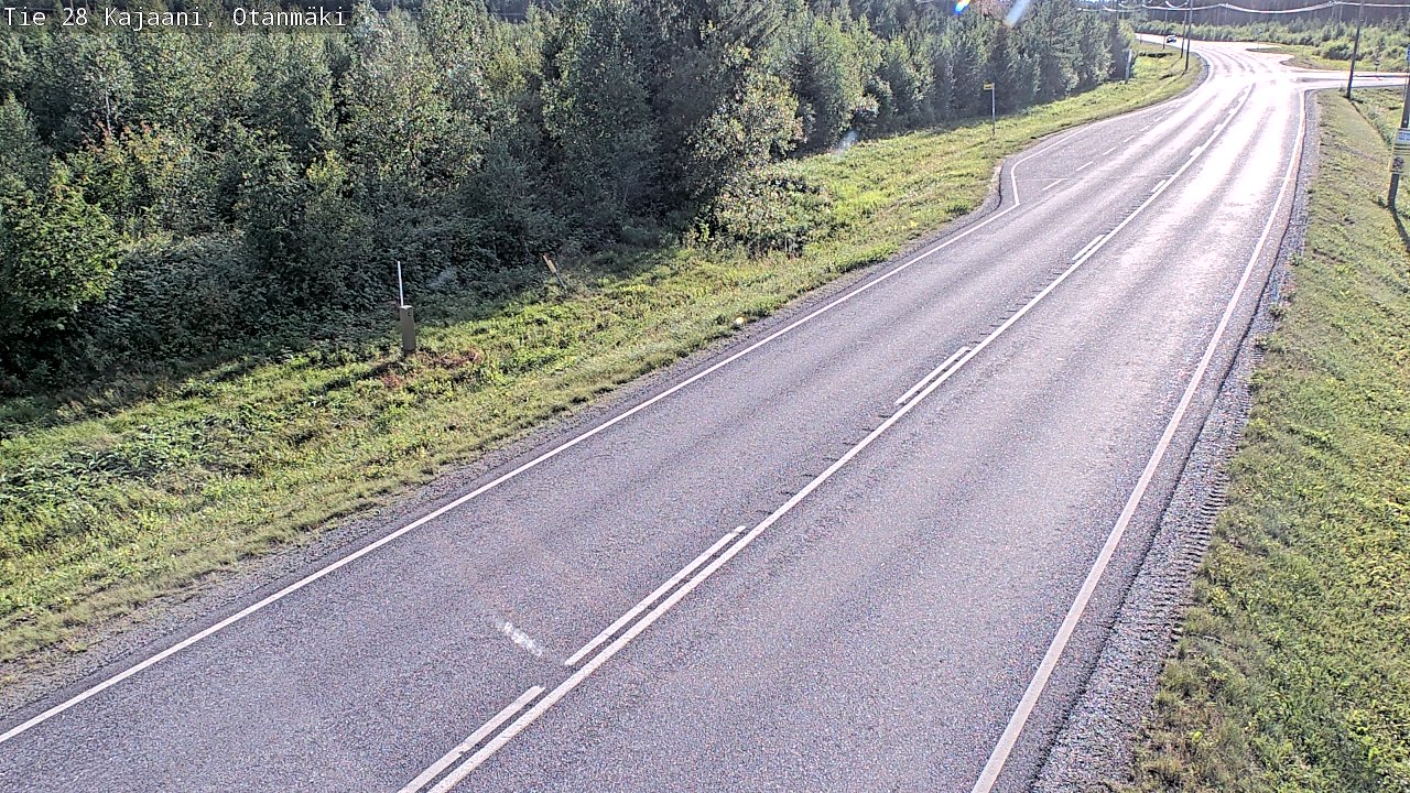 Kelikamerat Kuva Tie 28 Kajaani, Otanmäki, Kajaani, Kainuu