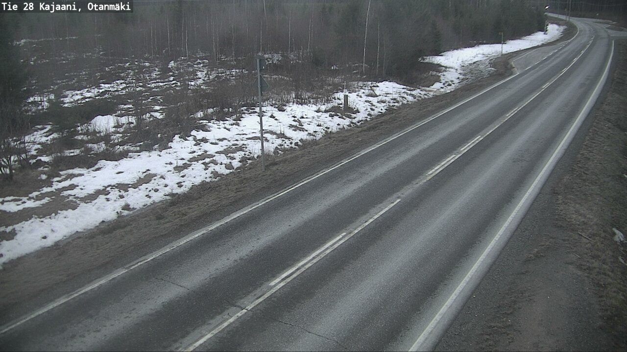 Weather Camera Image Road 28 Kajaani, Otanmäki, Kajaani, Kainuu
