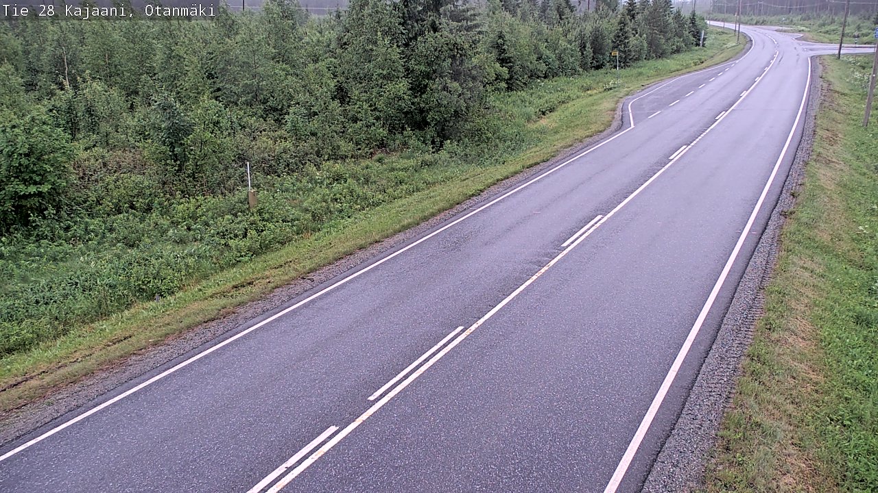 Kelikamerat Kuva Tie 28 Kajaani, Otanmäki, Kajaani, Kainuu