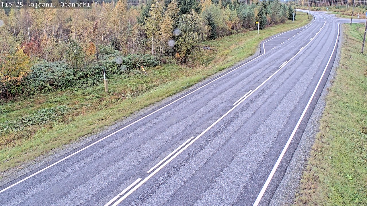 Weather Camera Image Road 28 Kajaani, Otanmäki, Kajaani, Kainuu