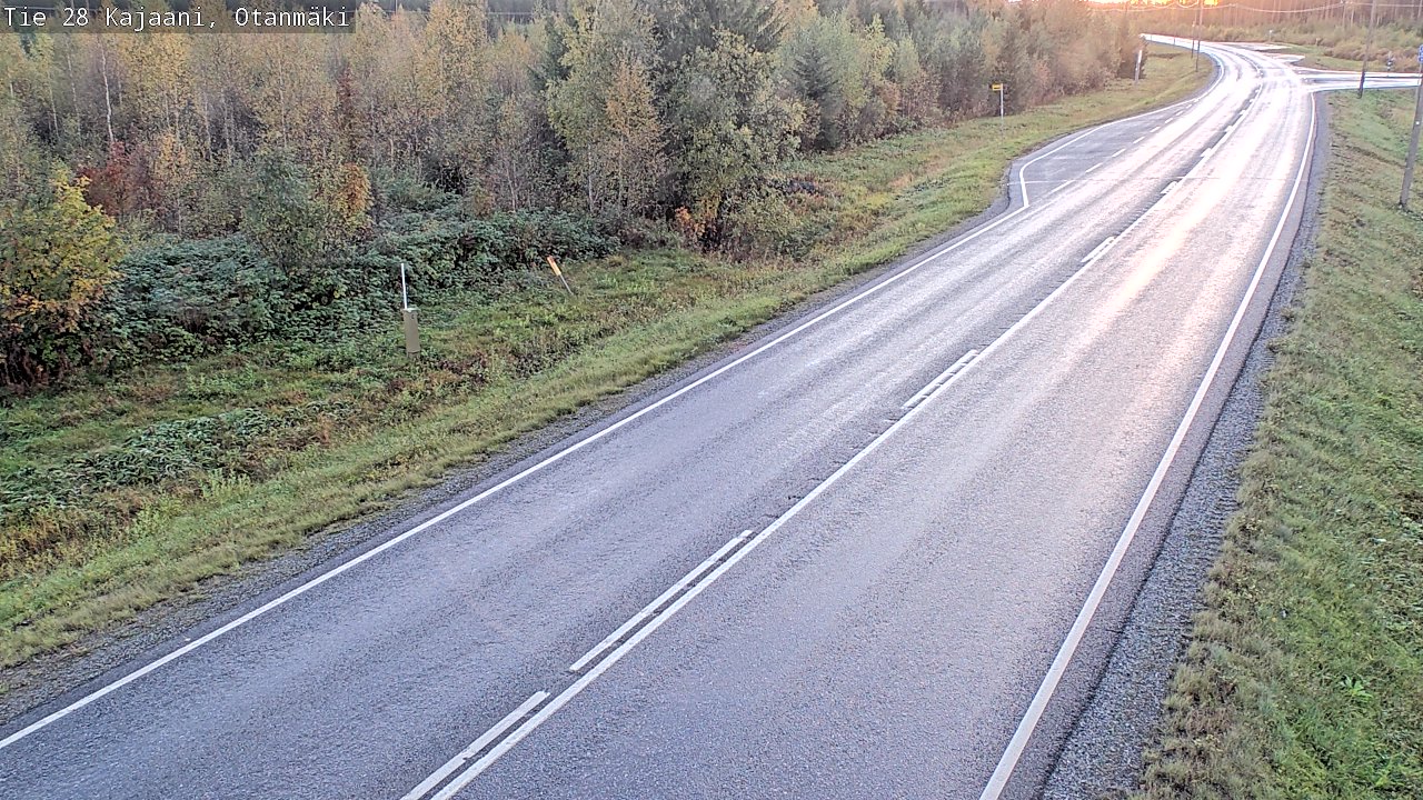 Kelikamerat Kuva Tie 28 Kajaani, Otanmäki, Kajaani, Kainuu