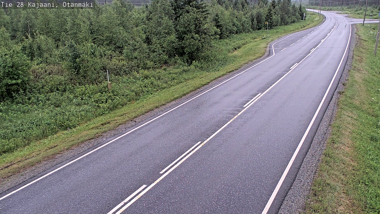 Kelikamerat Kuva Tie 28 Kajaani, Otanmäki, Kajaani, Kainuu