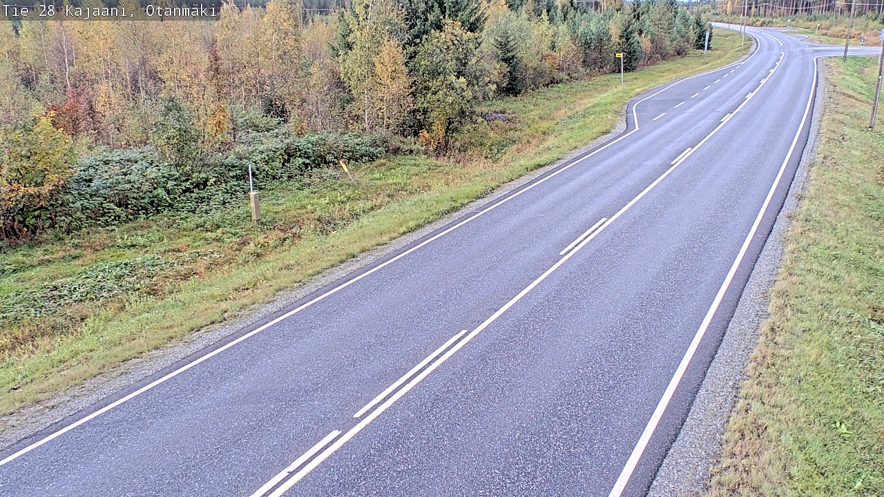 Kelikamerat Kuva Tie 28 Kajaani, Otanmäki, Kajaani, Kainuu