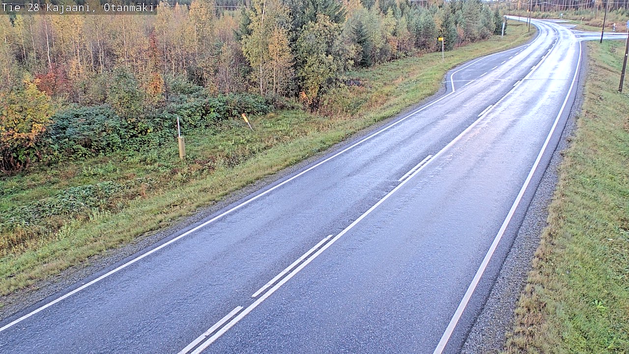 Weather Camera Image Road 28 Kajaani, Otanmäki, Kajaani, Kainuu