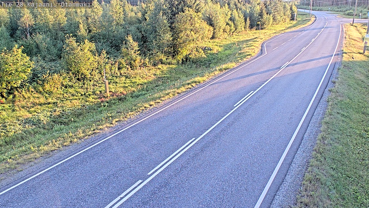 Kelikamerat Kuva Tie 28 Kajaani, Otanmäki, Kajaani, Kainuu