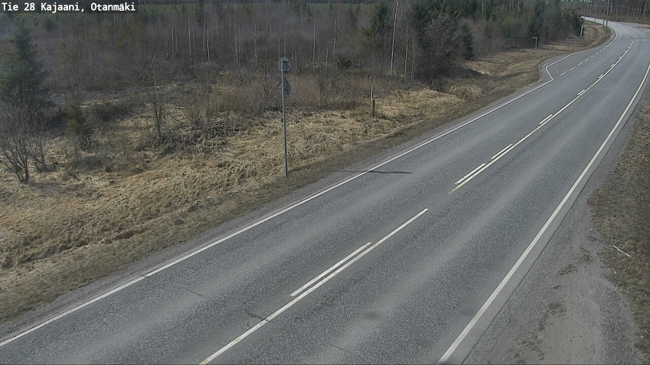 Kelikamerat Kuva Tie 28 Kajaani, Otanmäki, Kajaani, Kainuu