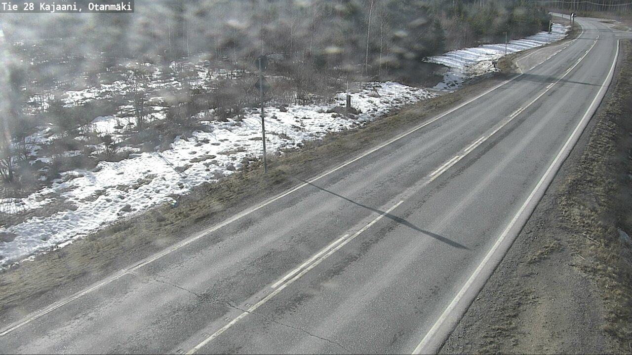 Weather Camera Image Road 28 Kajaani, Otanmäki, Kajaani, Kainuu