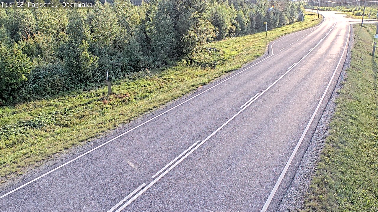 Kelikamerat Kuva Tie 28 Kajaani, Otanmäki, Kajaani, Kainuu