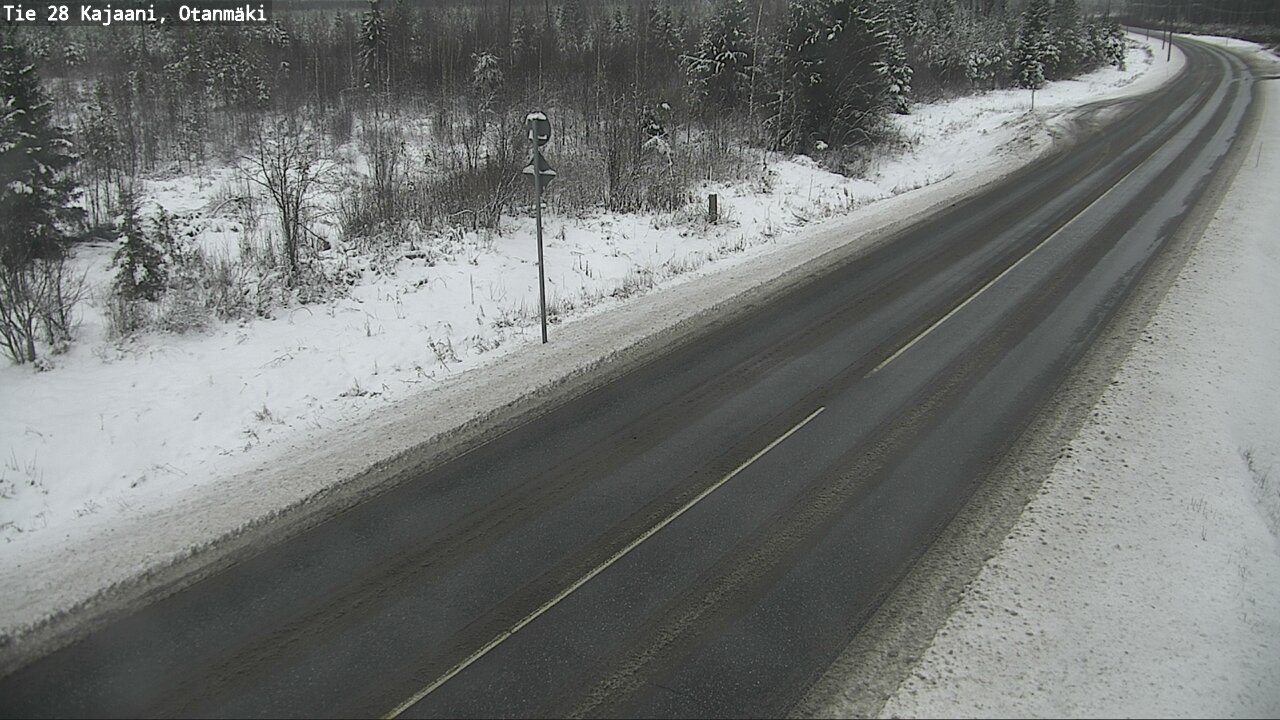 Weather Camera Image Road 28 Kajaani, Otanmäki, Kajaani, Kainuu