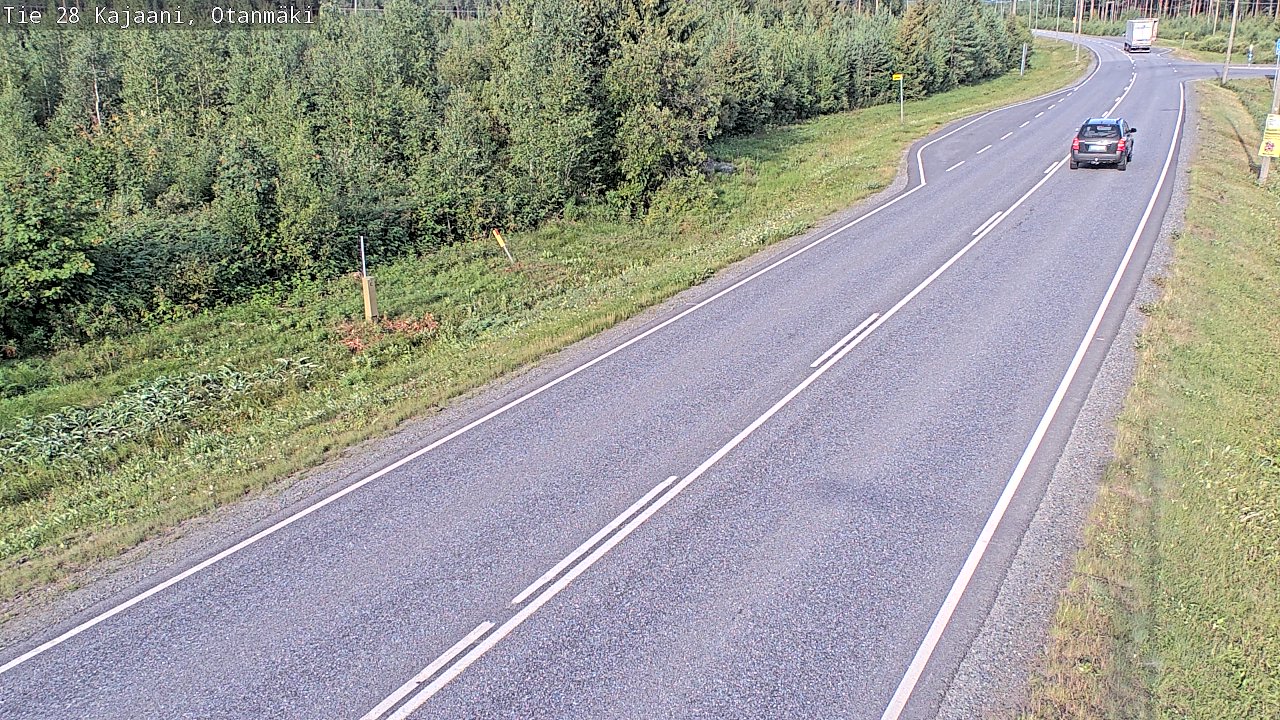 Weather Camera Image Road 28 Kajaani, Otanmäki, Kajaani, Kainuu