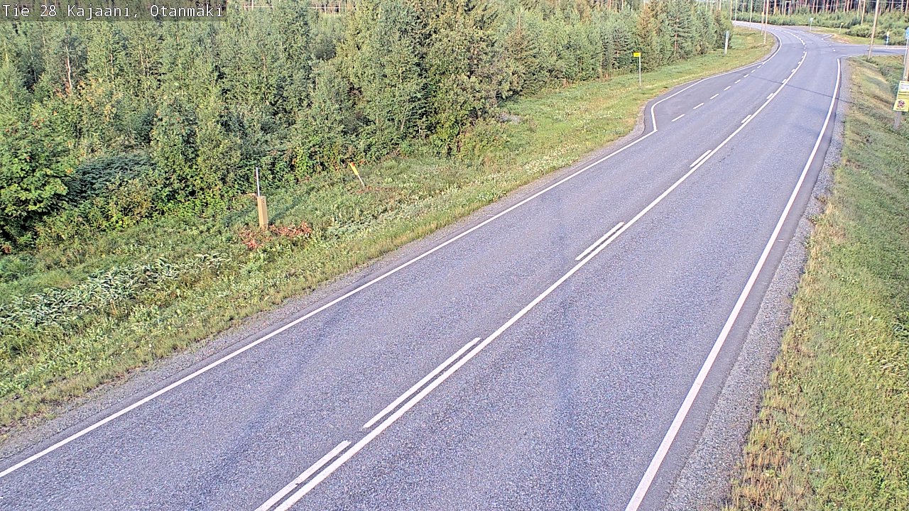 Kelikamerat Kuva Tie 28 Kajaani, Otanmäki, Kajaani, Kainuu