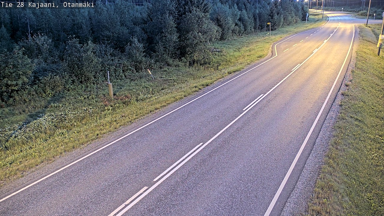 Kelikamerat Kuva Tie 28 Kajaani, Otanmäki, Kajaani, Kainuu