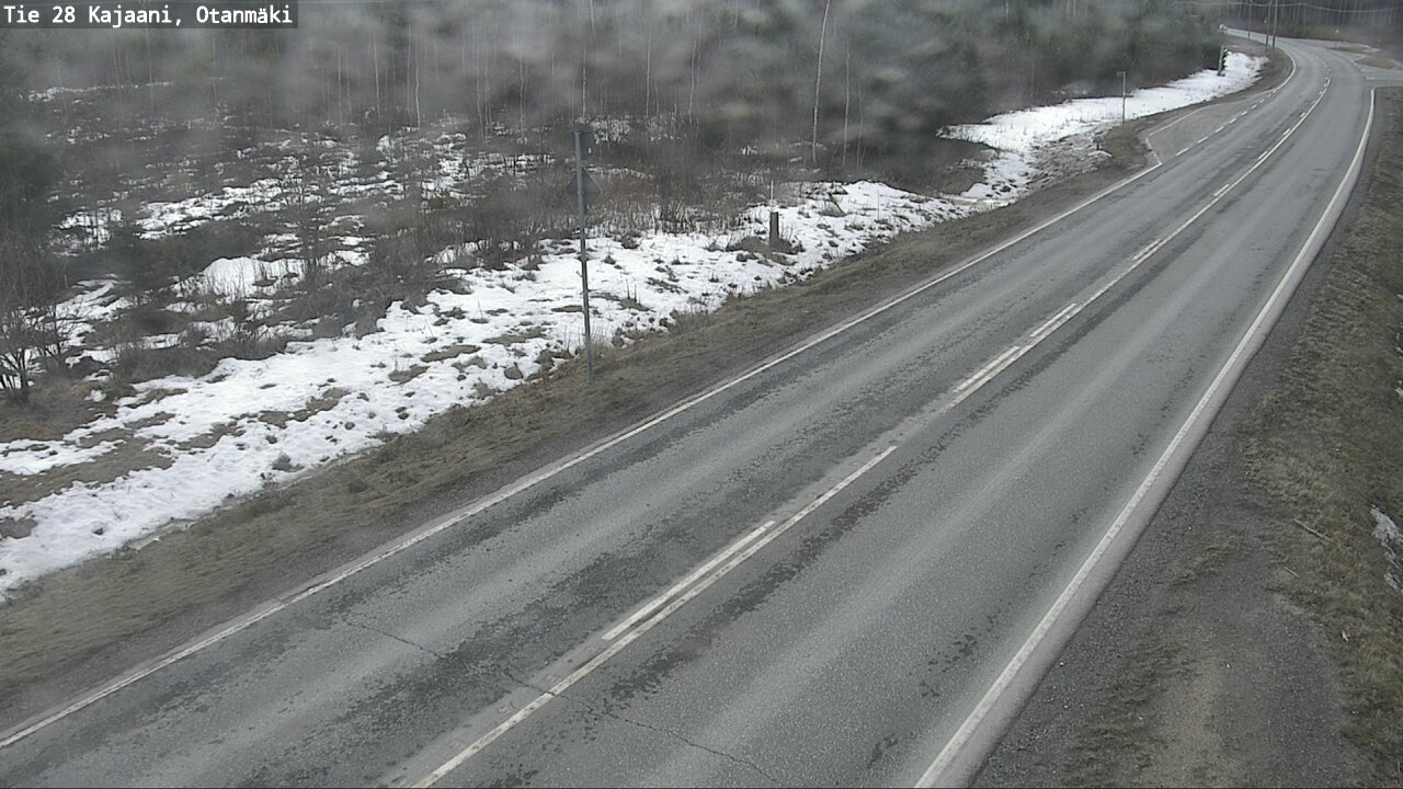 Weather Camera Image Road 28 Kajaani, Otanmäki, Kajaani, Kainuu