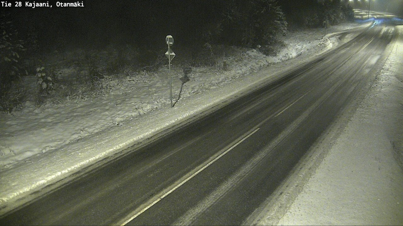 Weather Camera Image Road 28 Kajaani, Otanmäki, Kajaani, Kainuu