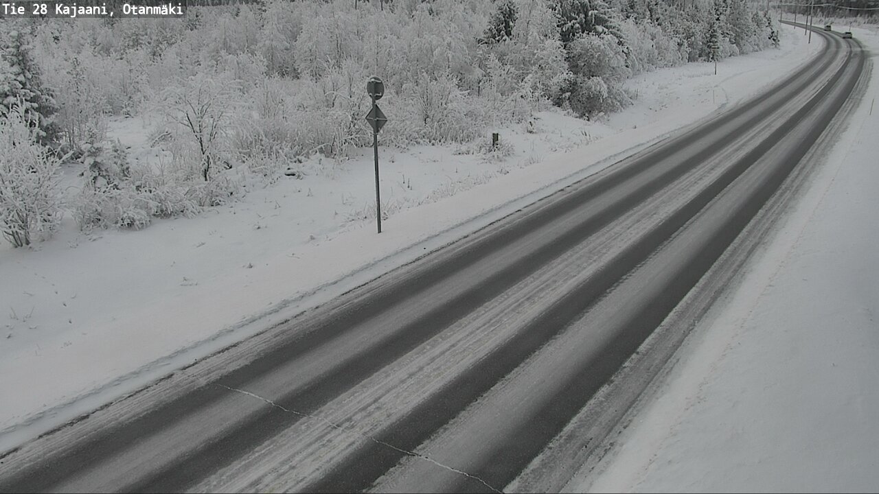 Weather Camera Image Road 28 Kajaani, Otanmäki, Kajaani, Kainuu