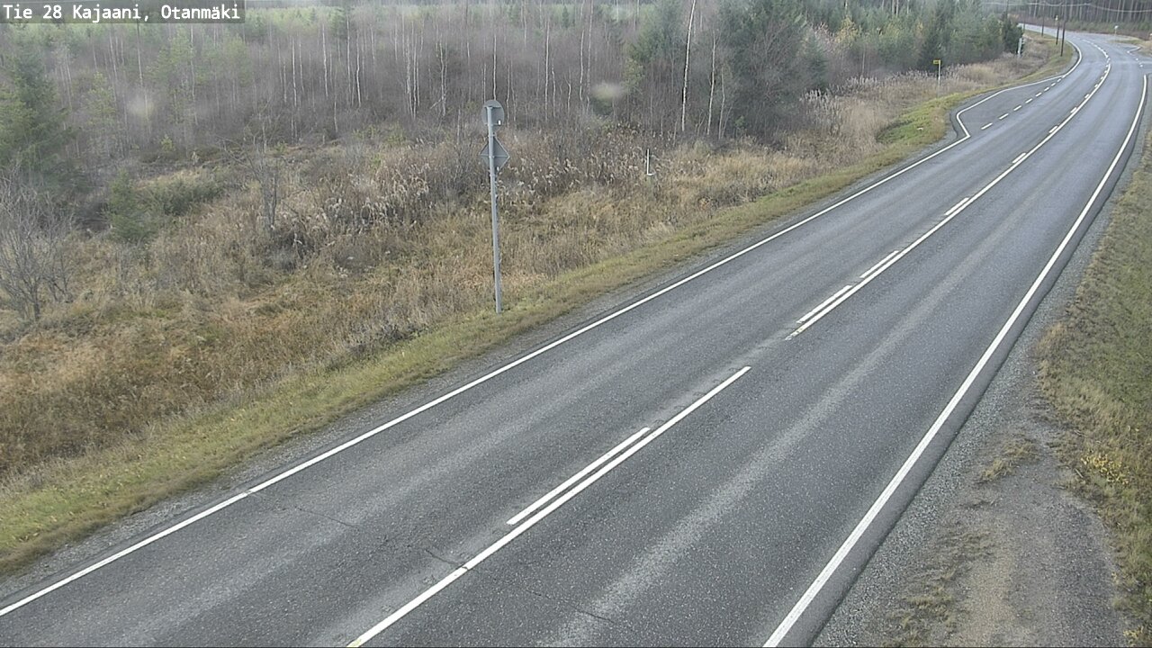 Kelikamerat Kuva Tie 28 Kajaani, Otanmäki, Kajaani, Kainuu