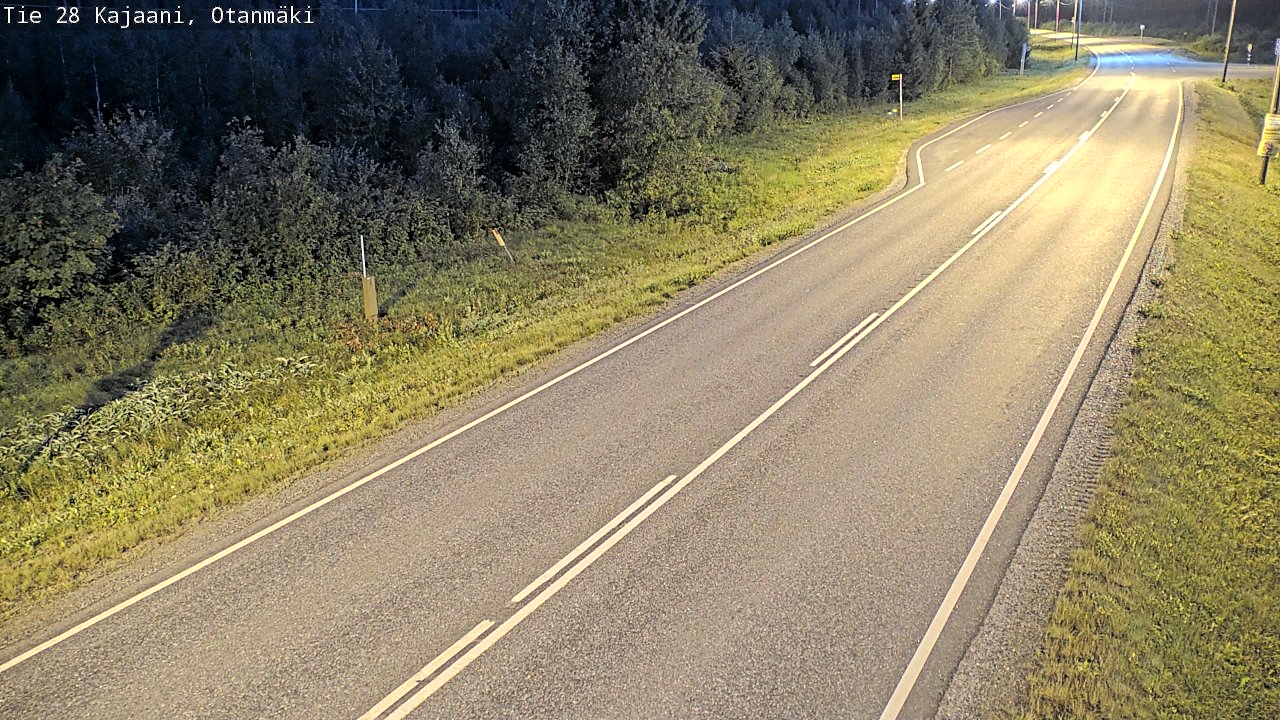 Kelikamerat Kuva Tie 28 Kajaani, Otanmäki, Kajaani, Kainuu