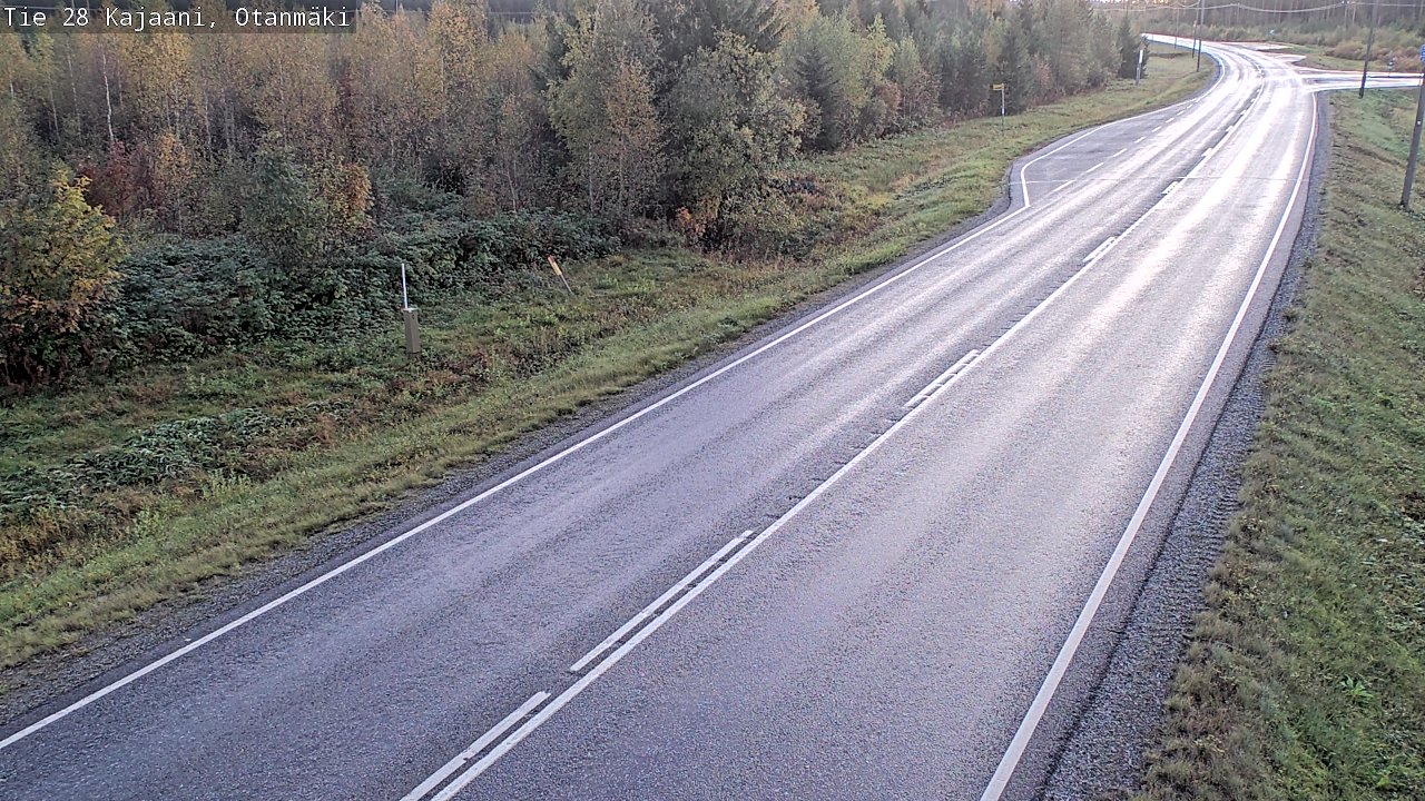Kelikamerat Kuva Tie 28 Kajaani, Otanmäki, Kajaani, Kainuu