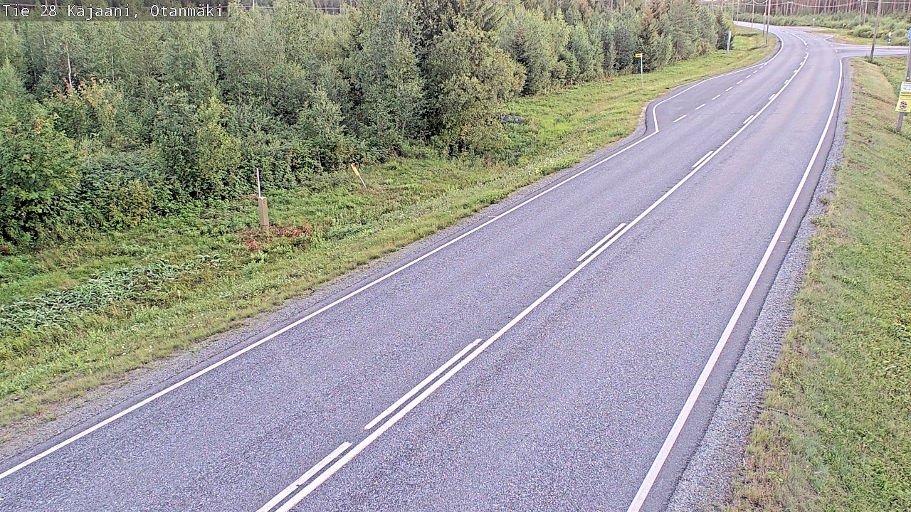 Kelikamerat Kuva Tie 28 Kajaani, Otanmäki, Kajaani, Kainuu