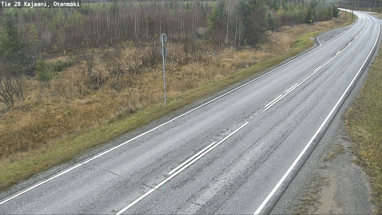Kelikamerat Kuva Tie 28 Kajaani, Otanmäki, Kajaani, Kainuu