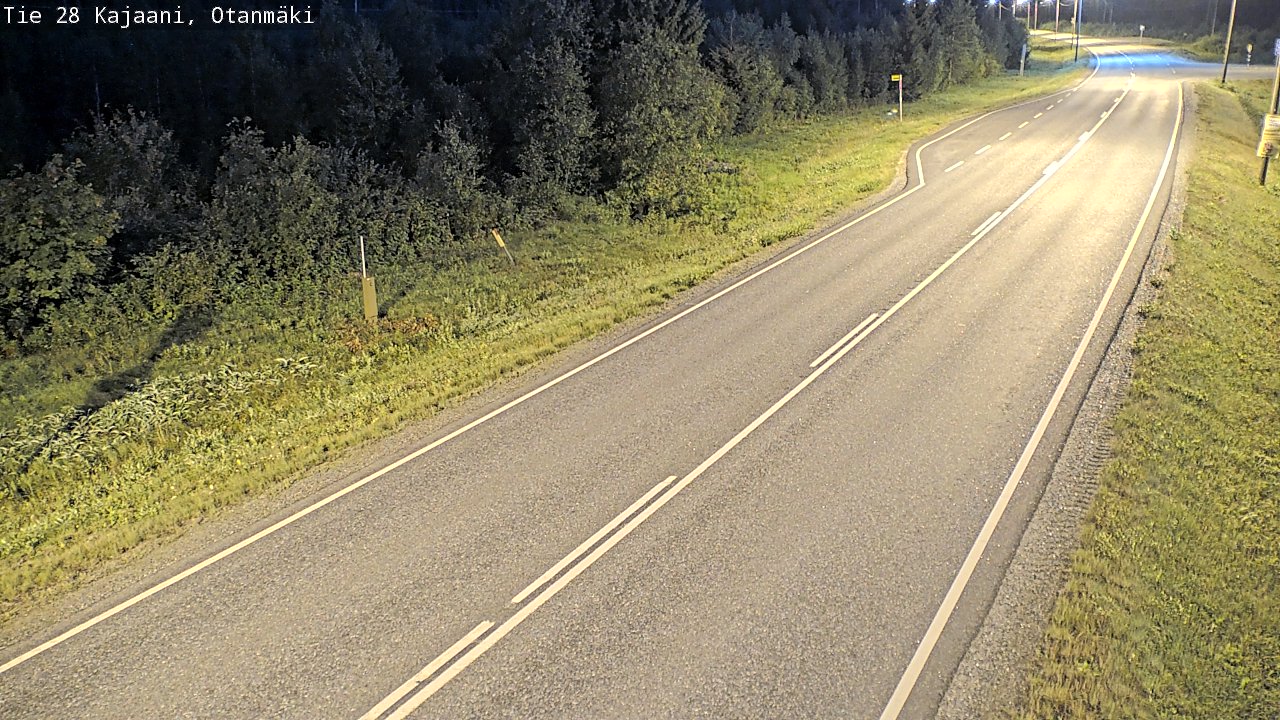 Kelikamerat Kuva Tie 28 Kajaani, Otanmäki, Kajaani, Kainuu