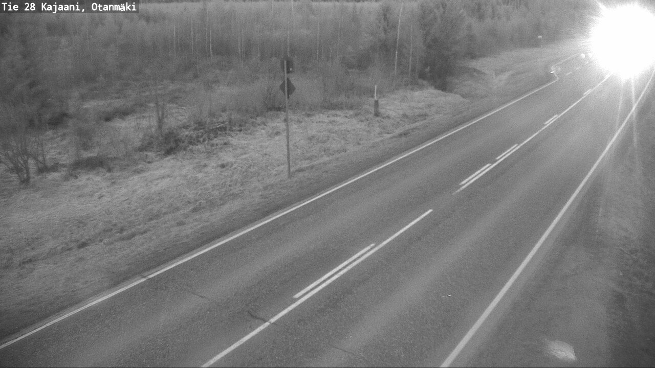 Kelikamerat Kuva Tie 28 Kajaani, Otanmäki, Kajaani, Kainuu