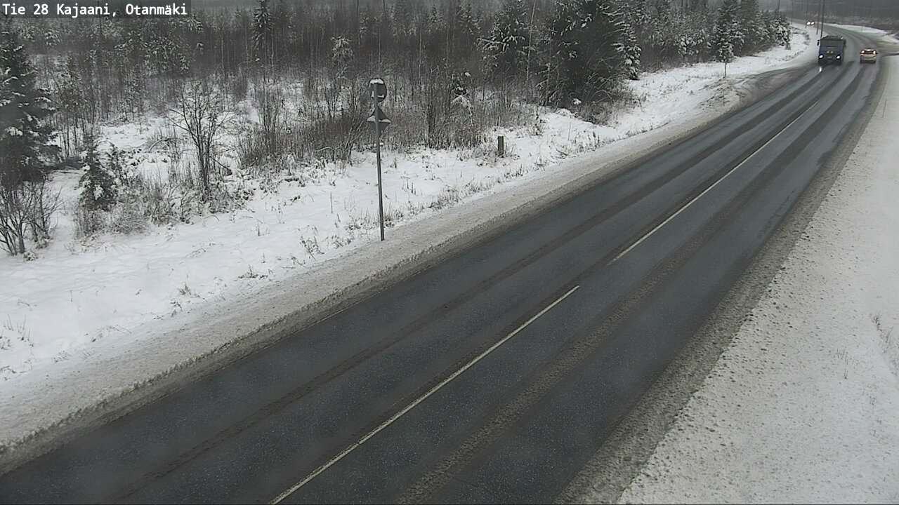 Weather Camera Image Road 28 Kajaani, Otanmäki, Kajaani, Kainuu