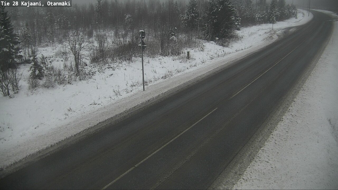Weather Camera Image Road 28 Kajaani, Otanmäki, Kajaani, Kainuu