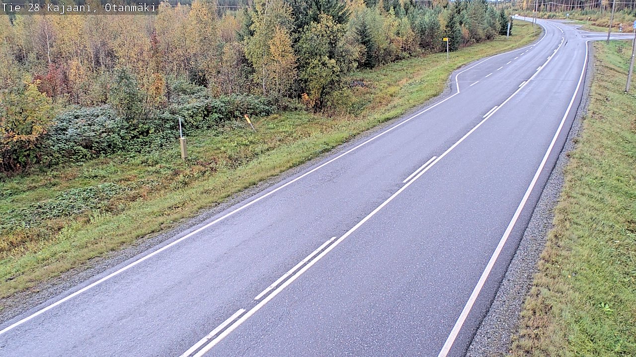 Kelikamerat Kuva Tie 28 Kajaani, Otanmäki, Kajaani, Kainuu