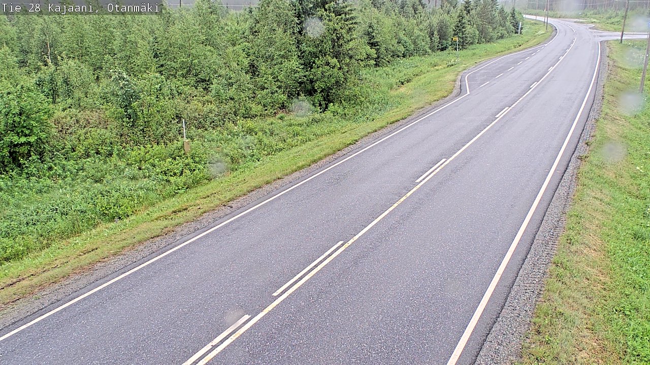 Kelikamerat Kuva Tie 28 Kajaani, Otanmäki, Kajaani, Kainuu