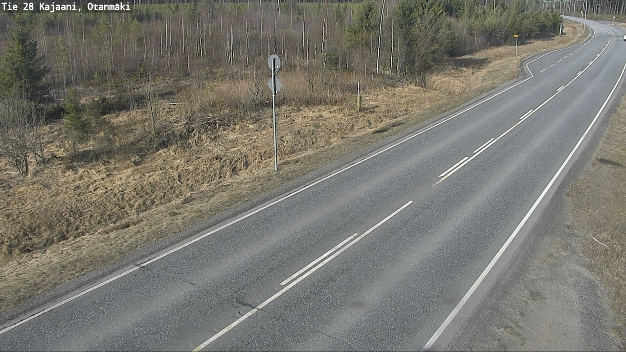 Kelikamerat Kuva Tie 28 Kajaani, Otanmäki, Kajaani, Kainuu