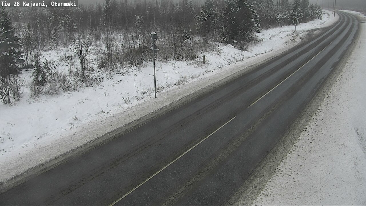Weather Camera Image Road 28 Kajaani, Otanmäki, Kajaani, Kainuu