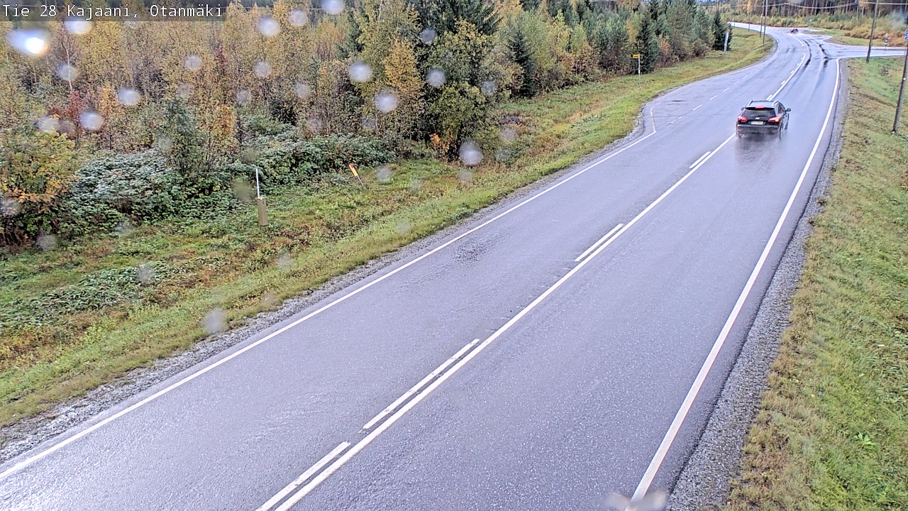 Kelikamerat Kuva Tie 28 Kajaani, Otanmäki, Kajaani, Kainuu