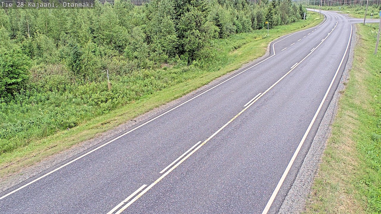 Kelikamerat Kuva Tie 28 Kajaani, Otanmäki, Kajaani, Kainuu
